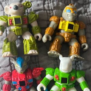 Vintage Takara Battle Beasts Lot (4)